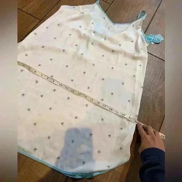 NWT Betsey Johnson Blue Chemis Nightgown - Picture 5 of 7